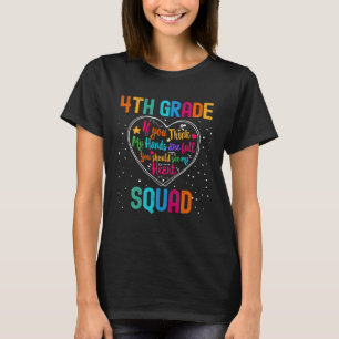T-shirt Semaine d'appréciation de la 4e année Retour à l'é