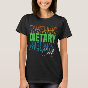 T-shirt Semaine d'appréciation de la cuisine diététique Sa