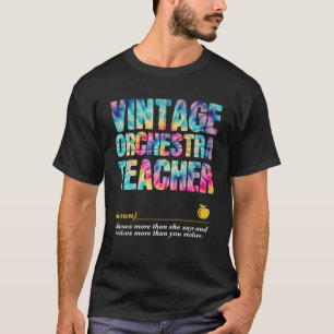 T-shirt Semaine d'appréciation de l'enseignant de l'orches