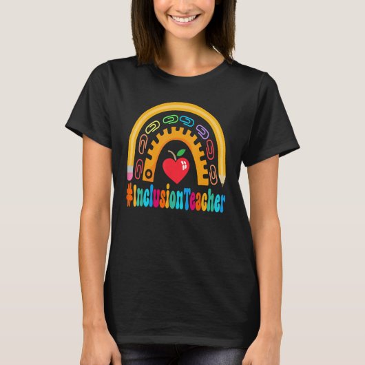 T-shirt Semaine d'appréciation de l'enseignant d'inclusion (Devant)