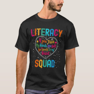 T-shirt Semaine d'appréciation de l'équipe d'alphabétisati
