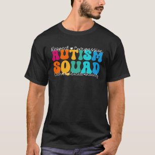 T-shirt Semaine d'appréciation de l'équipe de l'autisme Re