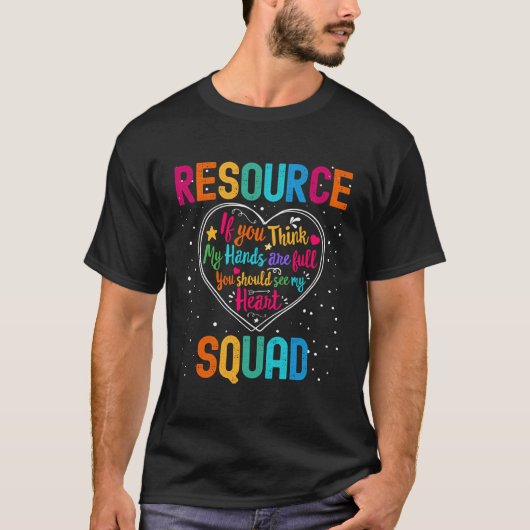 T-shirt Semaine d'appréciation de l'équipe de ressources R (Devant)