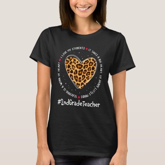 T-shirt Semaine d'appréciation de l'équipe enseignant de 2 (Devant)