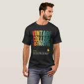 T-shirt Semaine d'appréciation de l'instructeur de collège (Devant entier)