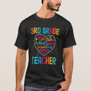 T-shirt Semaine d'appréciation des enseignants de 3e année