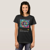 T-shirt Semaine d'appréciation des enseignants de 4e année (Devant entier)