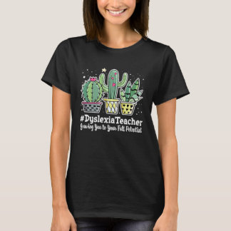 T-shirt Semaine d'appréciation des enseignants de dyslexie