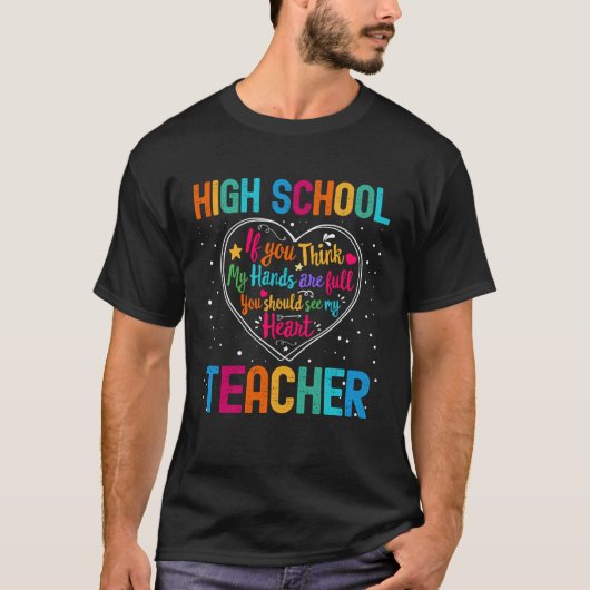T-shirt Semaine d'appréciation des enseignants du secondai (Devant)