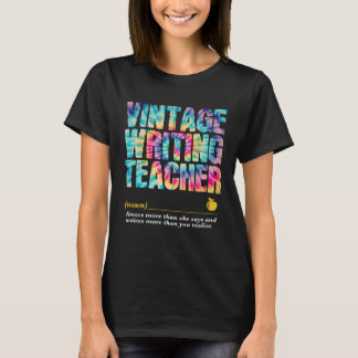 T-shirt Semaine d'appréciation des enseignants en écriture