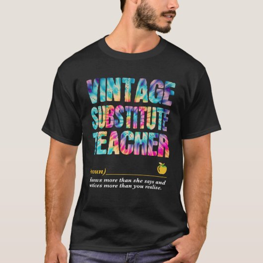 T-shirt Semaine d'appréciation des enseignants suppléants (Devant)