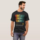 T-shirt Semaine d'appréciation des professeurs d'économie  (Devant entier)