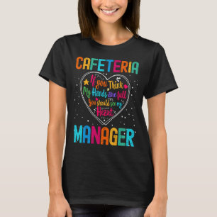 T-shirt Semaine d'appréciation du directeur de la cafétéri