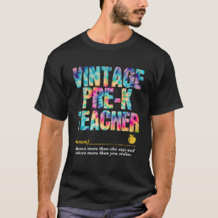 T-shirt Semaine d'appréciation pré-K de l'enseignant Retou
