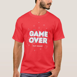 T-shirt Semaine de jeu Game Over drôle