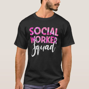 T-shirt Semaine de l'équipe des travailleurs sociaux Tie D