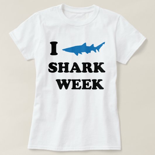 T-shirt Semaine de requin (Design devant)