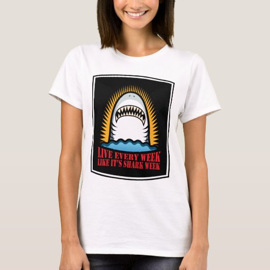 T-shirt Semaine de requin (Devant)