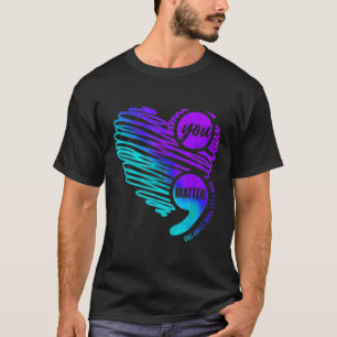 T-shirt Semaine de sensibilisation à la prévention du suic