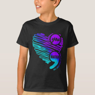 T-shirt Semaine de sensibilisation à la prévention du suic