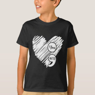 T-shirt Semaine de sensibilisation à la santé mentale Poin