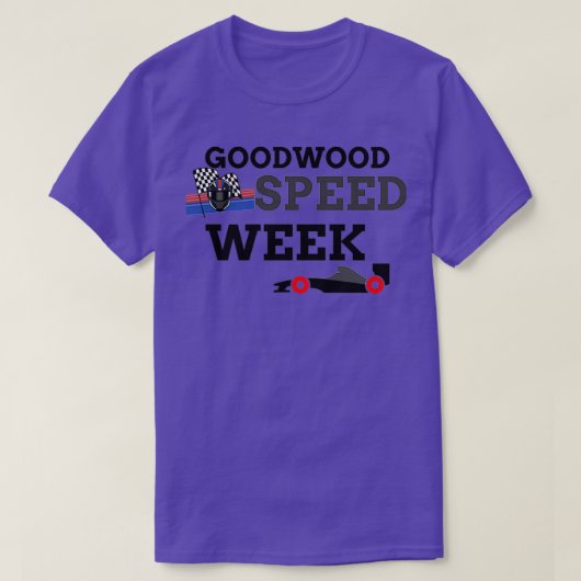 T-shirt Semaine de vitesse Goodwood (Design devant)