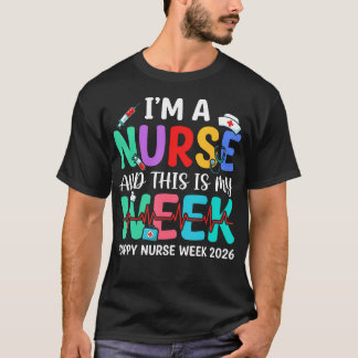 T-shirt Semaine des infirmières 2026 Équipe de soins de sa