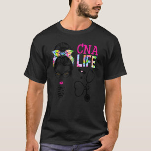T-shirt Semaine des infirmières Cna Stethoscope Tie Dye Bu