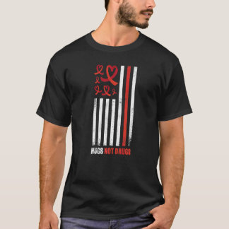 T-shirt Semaine du Ruban de Cœur Mois de Sensibilisation D