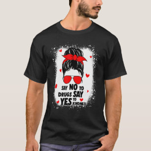 T-shirt Semaine du Ruban Rouge dire non aux drogues dire o