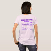 T-shirt Semaine invisible 2012 de conscience de maladie (Dos entier)
