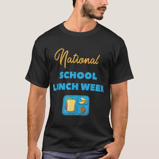 T-shirt Semaine nationale du déjeuner scolaire (Devant)