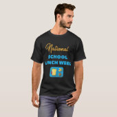 T-shirt Semaine nationale du déjeuner scolaire (Devant entier)