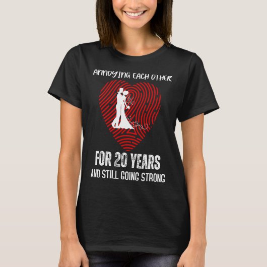 T-shirt S'embêter pendant 20 ans et continuer (Devant)