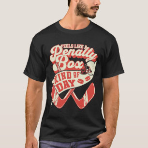 T-shirt Semble être une journée de boîte de pénalité amate