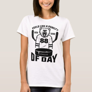 T-shirt Semble être une journée de boîte de pénalité drôle
