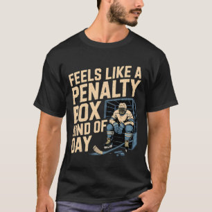 T-shirt Semble être une journée de boîte de pénalité drôle