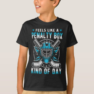 T-shirt Semble être une journée en banc des pénalités drôl