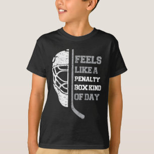 T-shirt Semble être une journée en banc des pénalités drôl