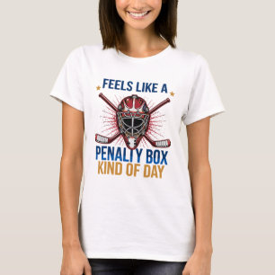 T-shirt Semble être une journée en cage de pénalité Fille