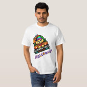 T-shirt Semences de semence de joie Patch Citrouille (Devant entier)