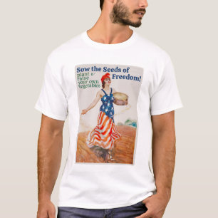 T-shirt Semez les graines de la liberté ! (lumière) T-shir