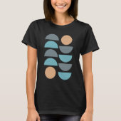 T-shirt Semi-cercle boho minimal (Devant)