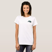 T-shirt Semi-remorque vert (Devant entier)