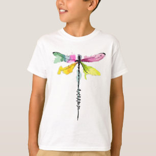 T-shirt Semicolon de guerrier de libellules Prévention du