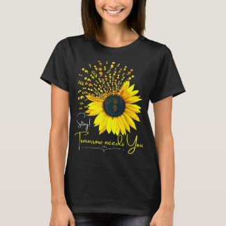 T-shirt Semicolon de tournesol S