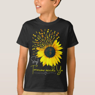 T-shirt Semicolon de tournesol S