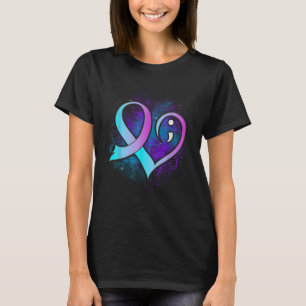 T-shirt Semicolon Prévention du suicide Chemise Santé ment