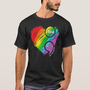 T-shirt Semicolon Sensibilisation à la santé mentale