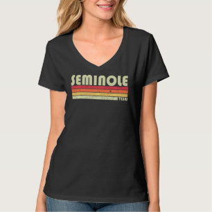 T-shirt Seminole Tx Texas Funny City Home Roots Retro les